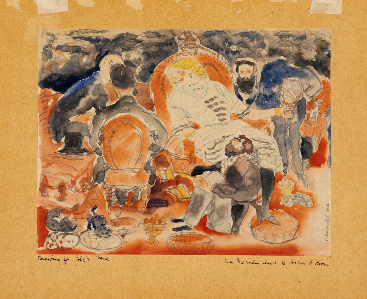 Nana és az emberei alkotó: Charles Demuth