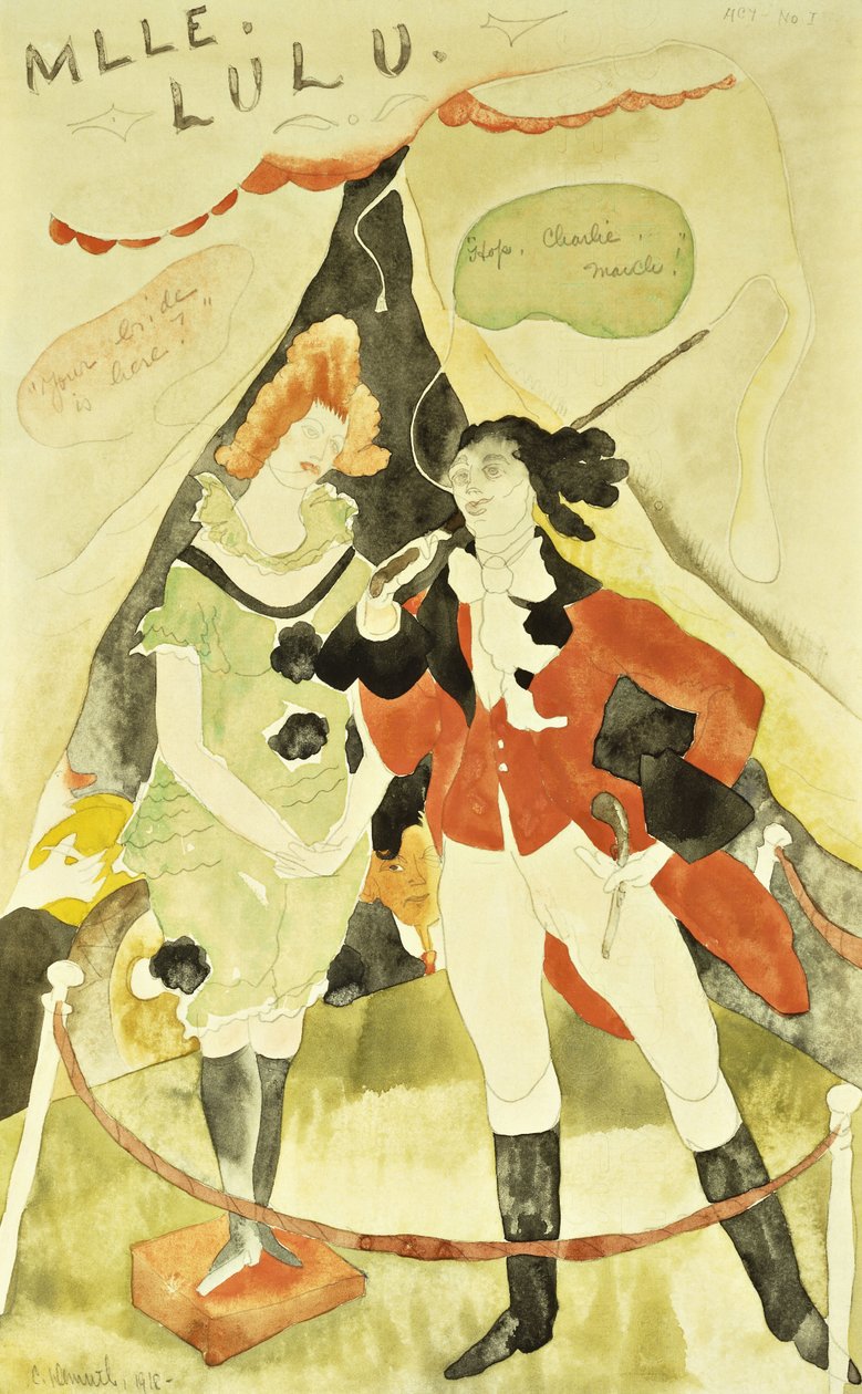 Az Állatszelídítő bemutatja alkotó: Charles Demuth