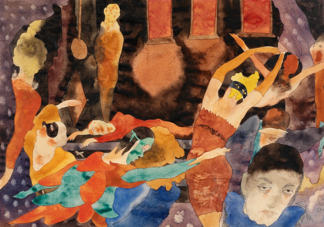 A Vörös Halál maszkja alkotó: Charles Demuth