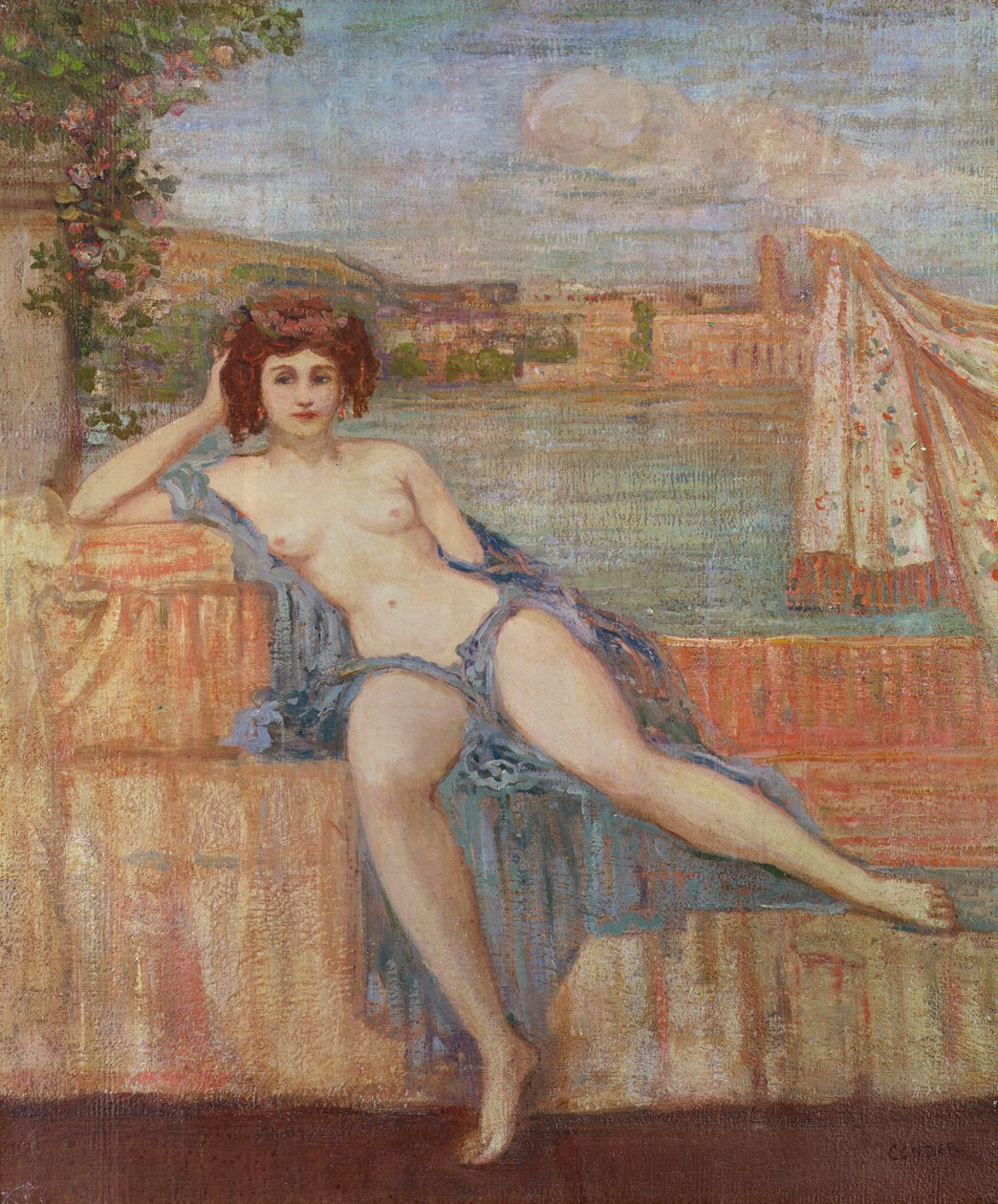 Kikötői nimfa alkotó: Charles Edward Conder