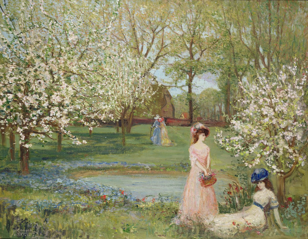 A Howe tavasszal alkotó: Charles Edward Conder