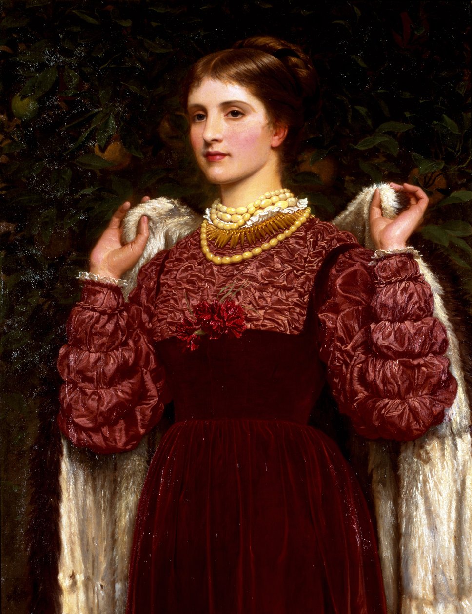 Öltözködés, 1880-90 körül (olaj, vászon) alkotó: Charles Edward Perugini
