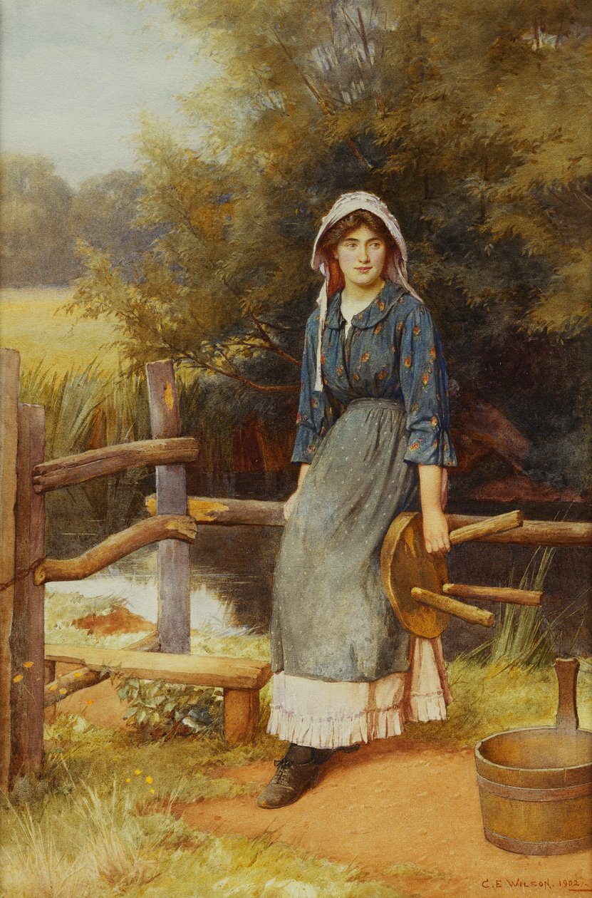 A tejeslány alkotó: Charles Edward Wilson