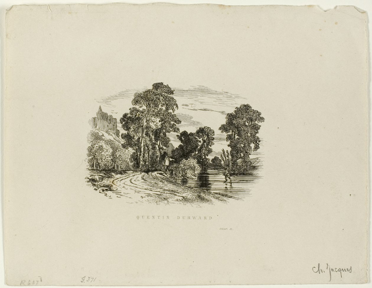 Egy kastély alkotó: Charles Emile Jacque
