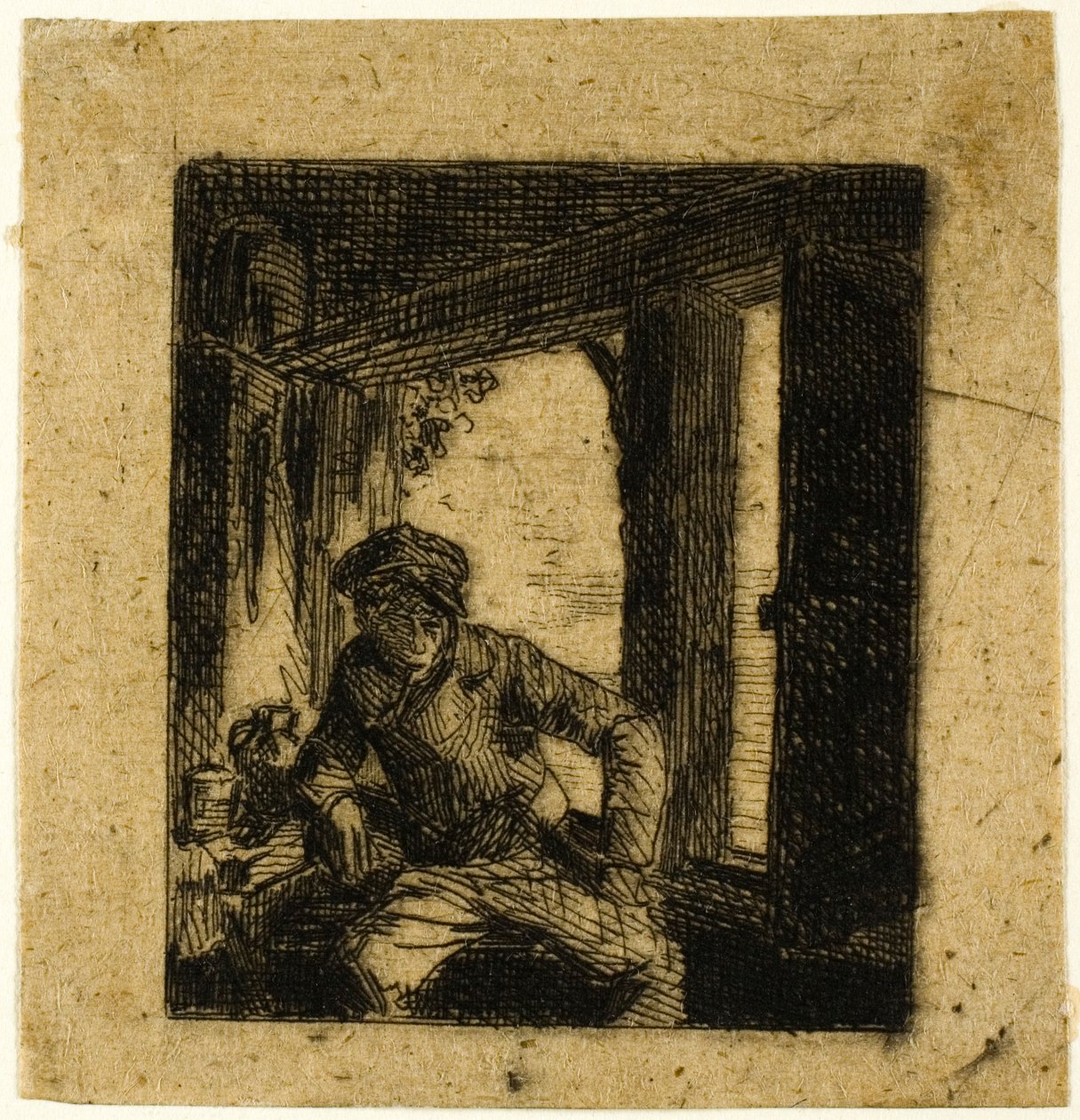 Ivó alkotó: Charles Emile Jacque