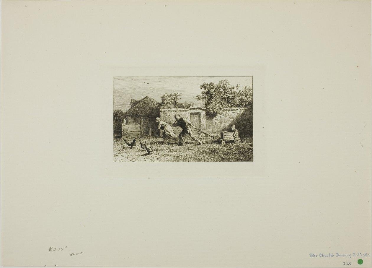 A kocsi alkotó: Charles Emile Jacque
