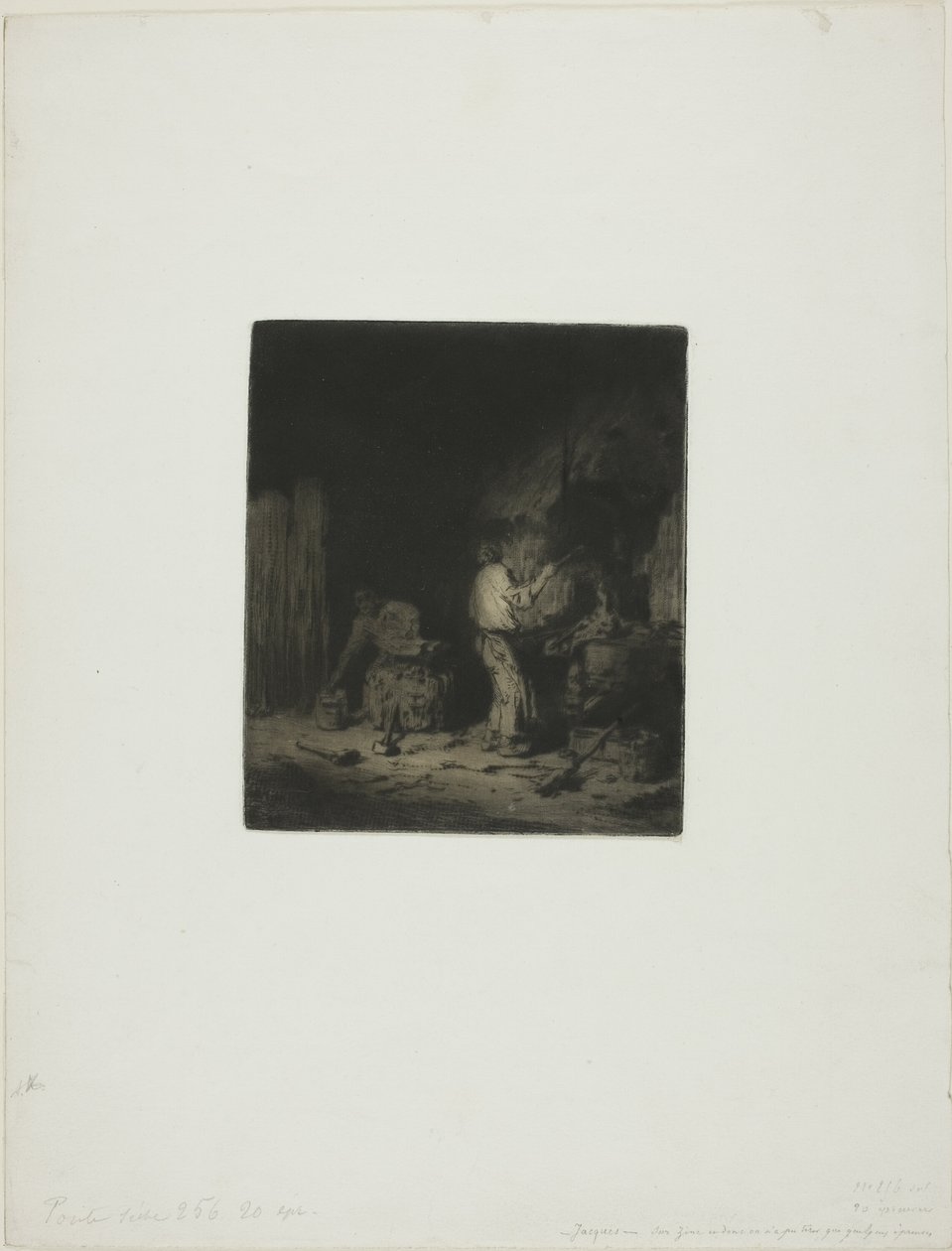 A Forge alkotó: Charles Emile Jacque