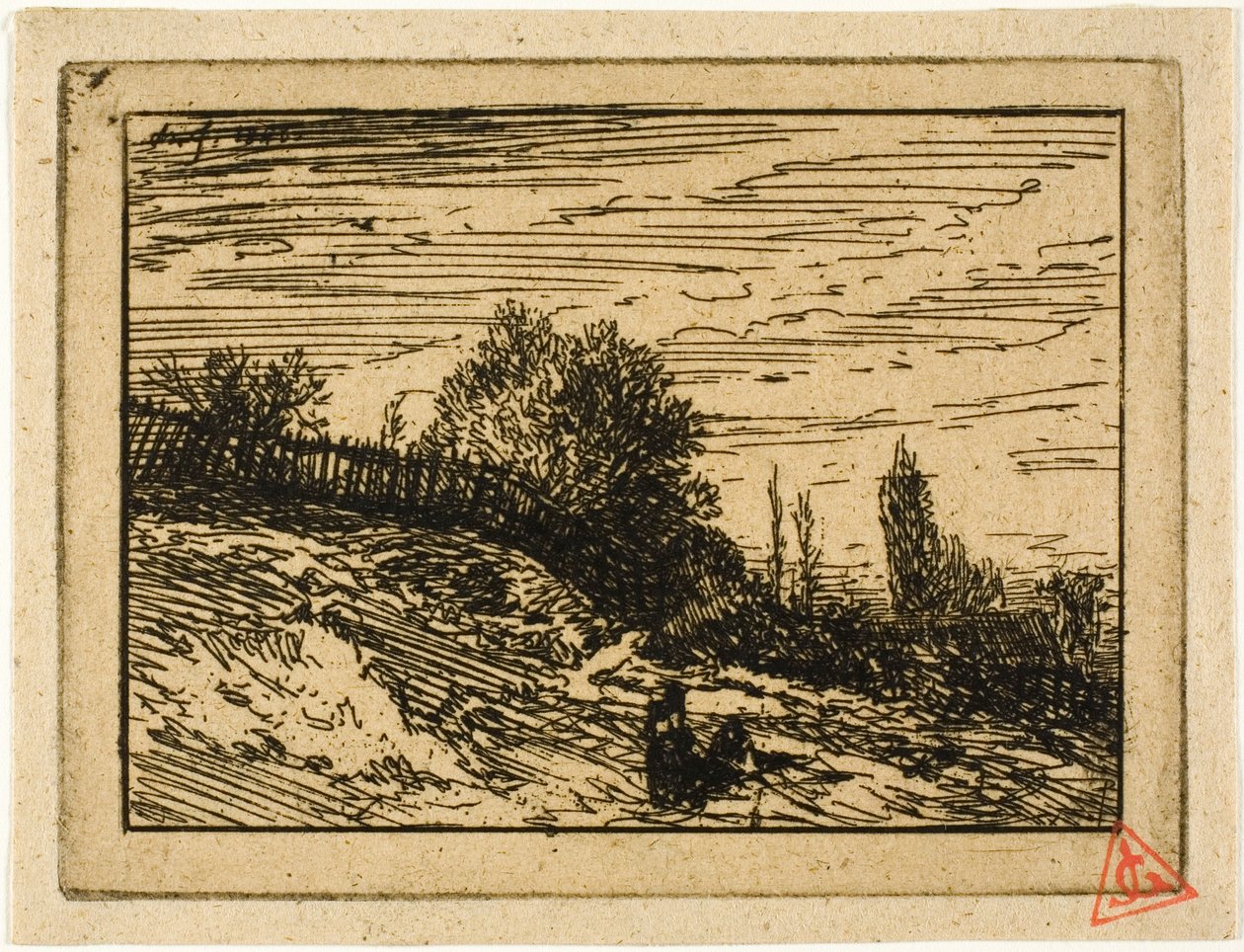 The Thicket alkotó: Charles Emile Jacque