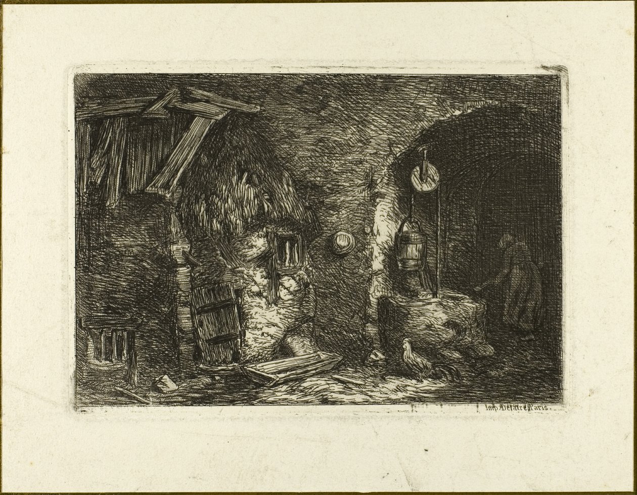 A kút alkotó: Charles Emile Jacque