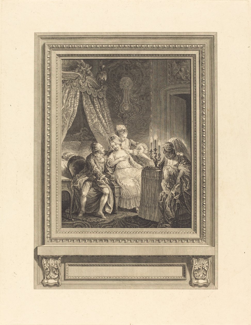 Az éjszaka alkotó: Charles Emmanuel Patas after Charles Eisen
