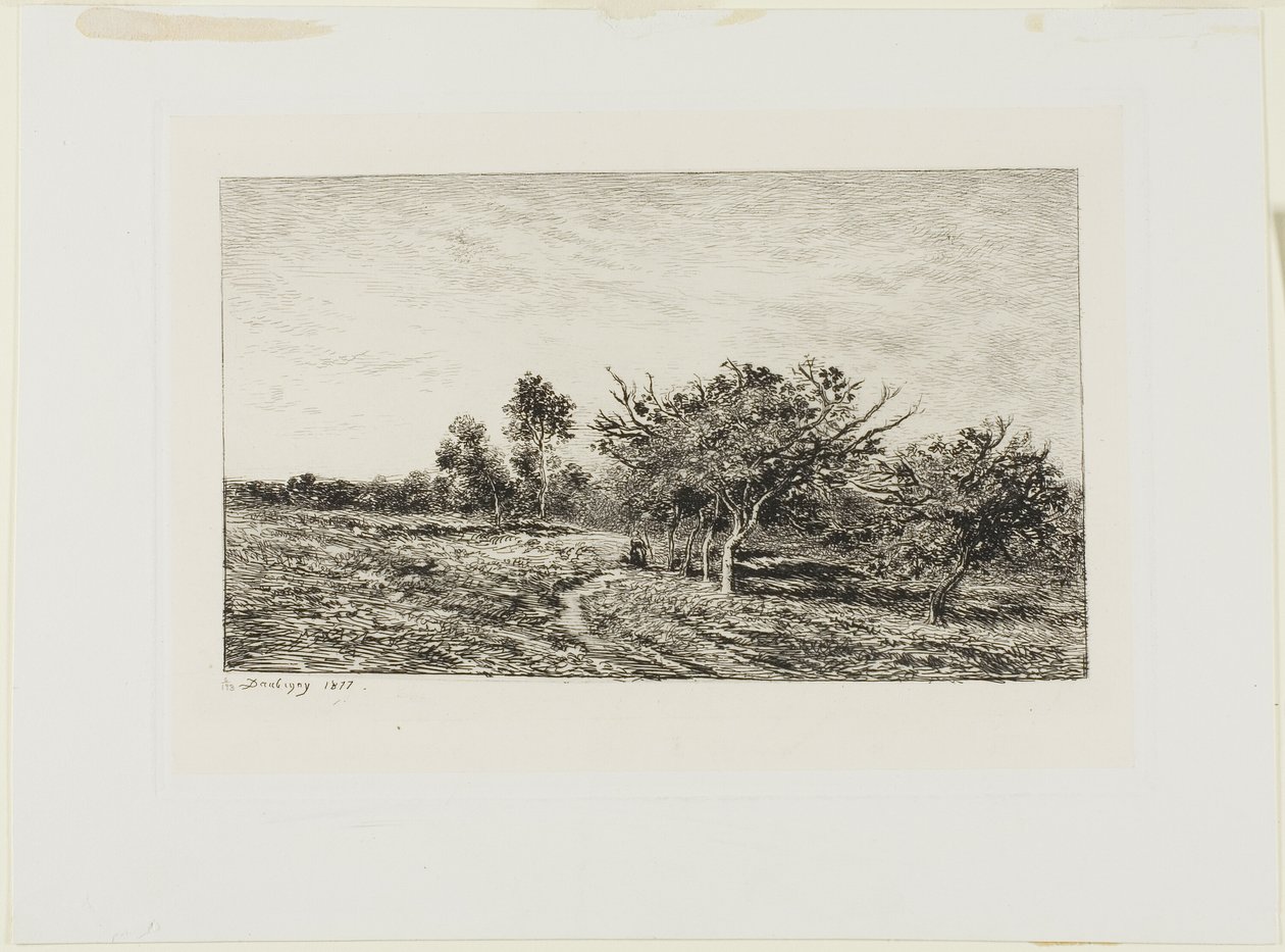 Almafák Auversben alkotó: Charles Francois Daubigny