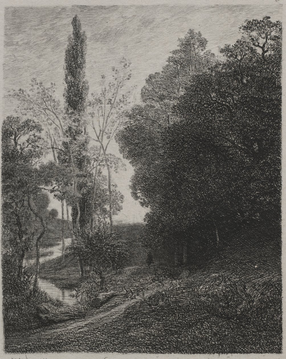 A Cousin folyó partjai alkotó: Charles Francois Daubigny