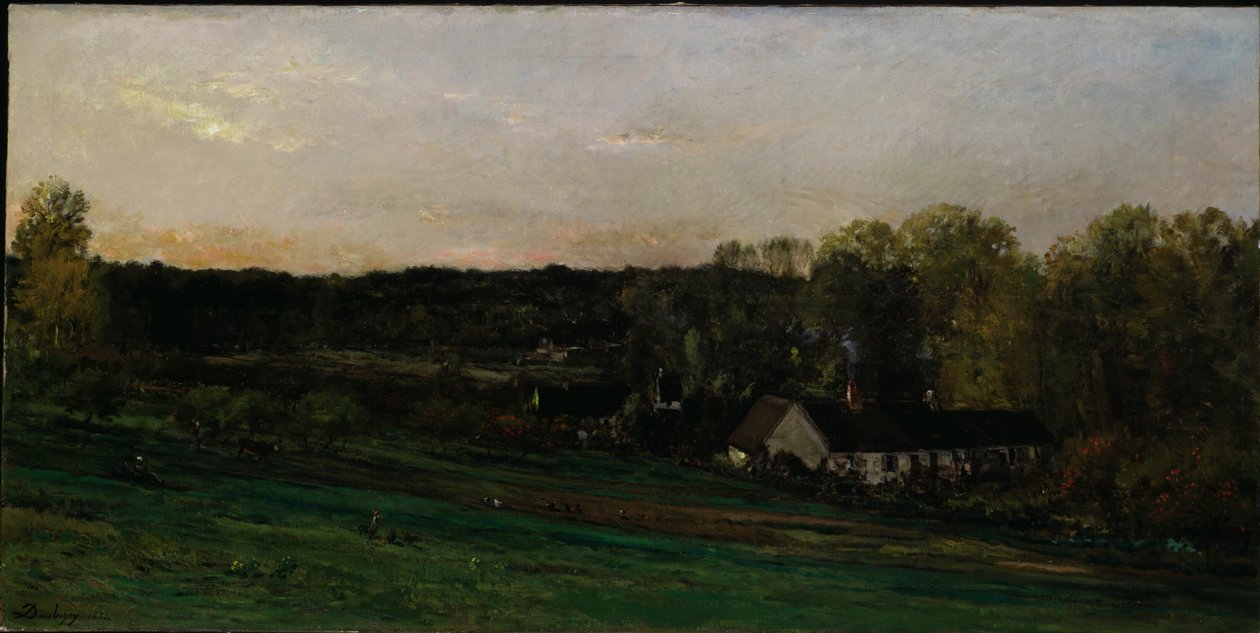 Mere Bazot háza alkotó: Charles Francois Daubigny