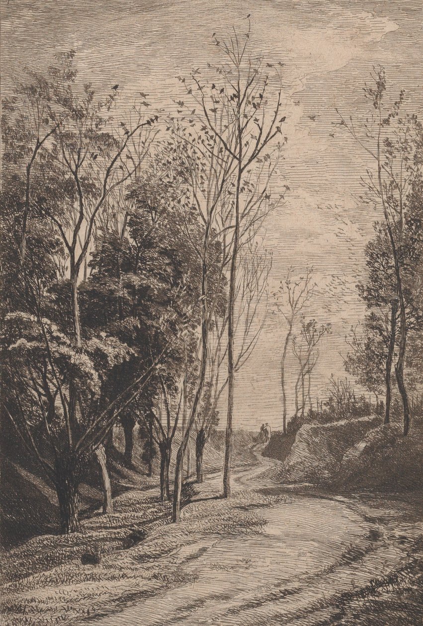 Kismadarak, 1850. alkotó: Charles Francois Daubigny
