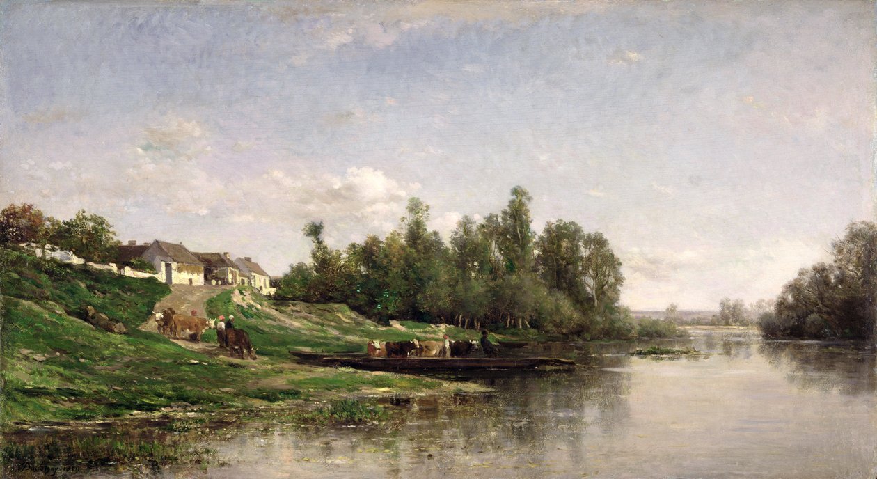 Folyói jelenet, 1859 alkotó: Charles Francois Daubigny