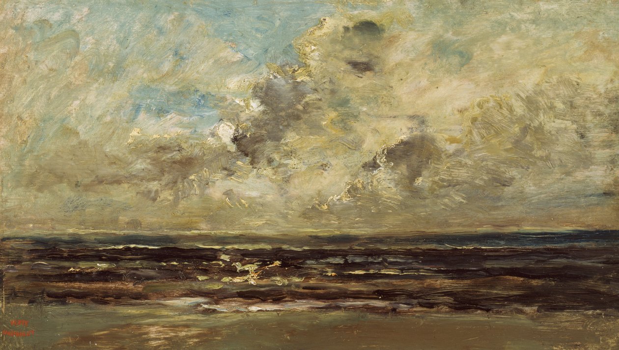 Seascape at Villerville alkotó: Charles Francois Daubigny