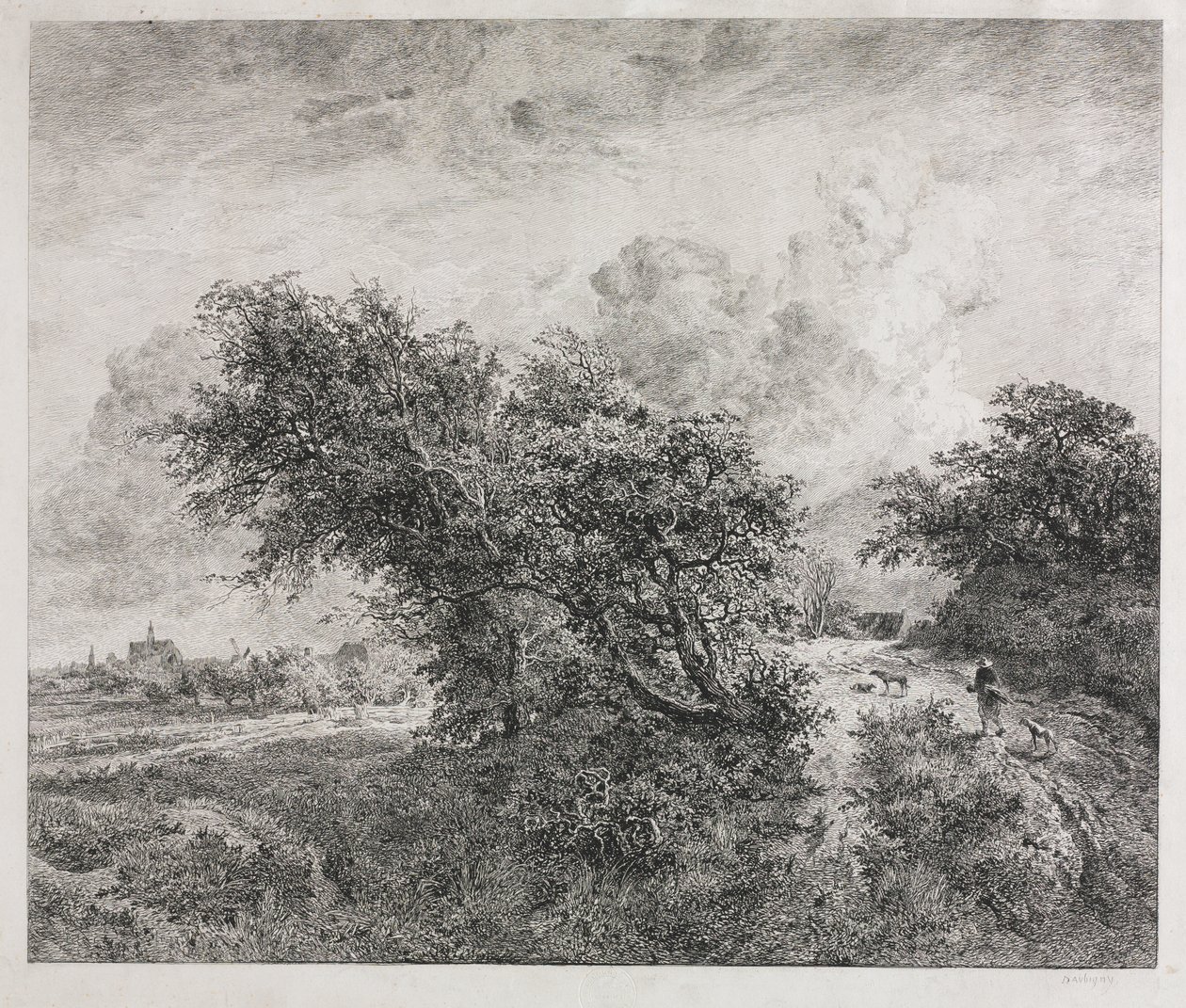 The Thicket alkotó: Charles Francois Daubigny
