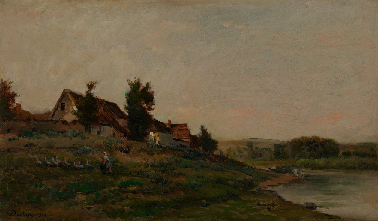 Le Chaumière alkotó: Charles Francois Daubigny