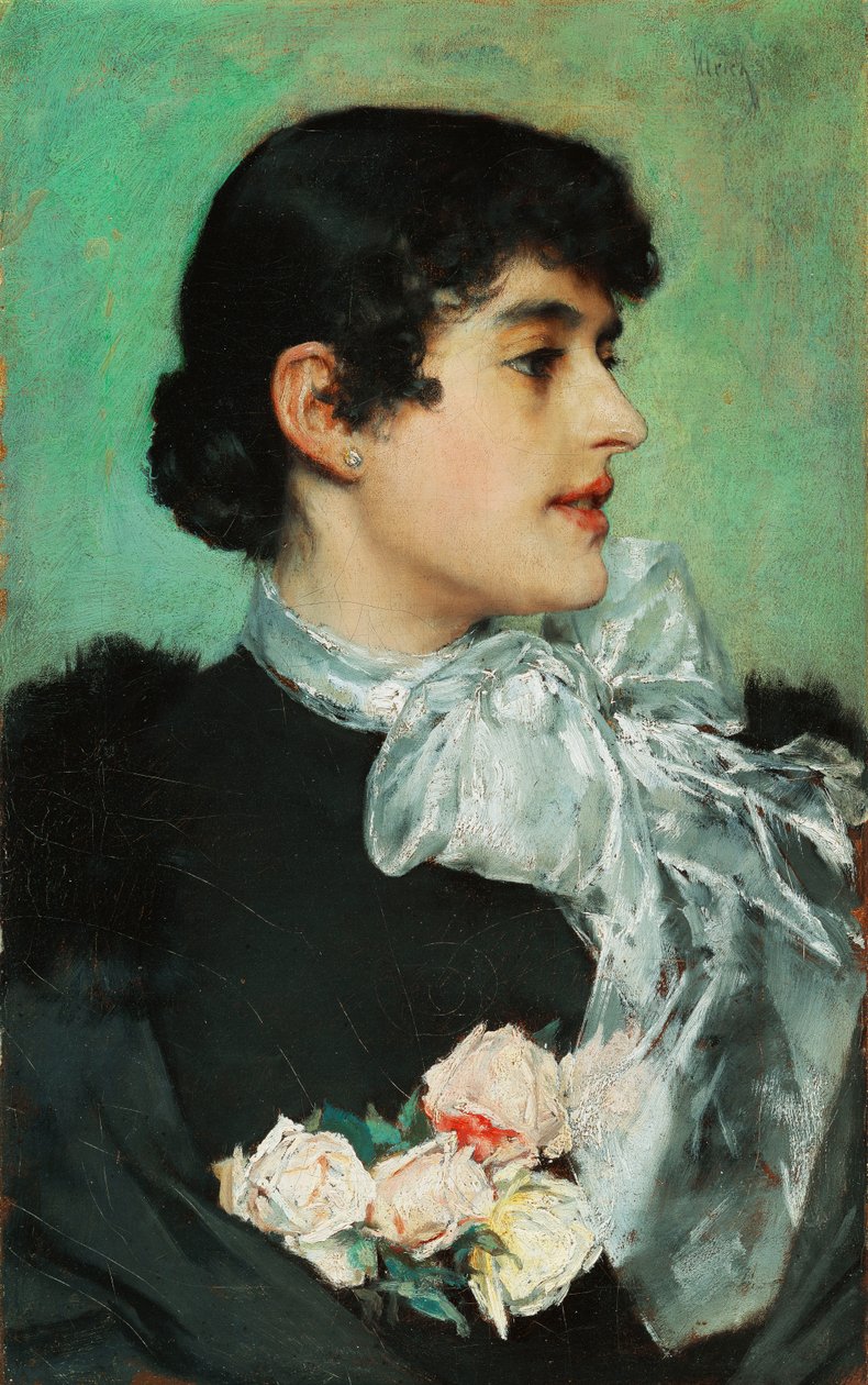 Tearózsa, alkotó: Charles Frederic Ulrich