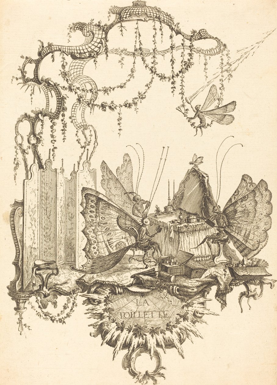 A WC alkotó: Charles Germain de Saint Aubin