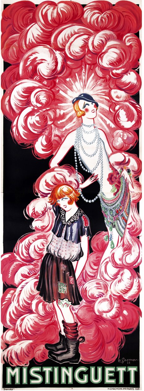 "Mistinguette" alkotó: Charles Gesmar