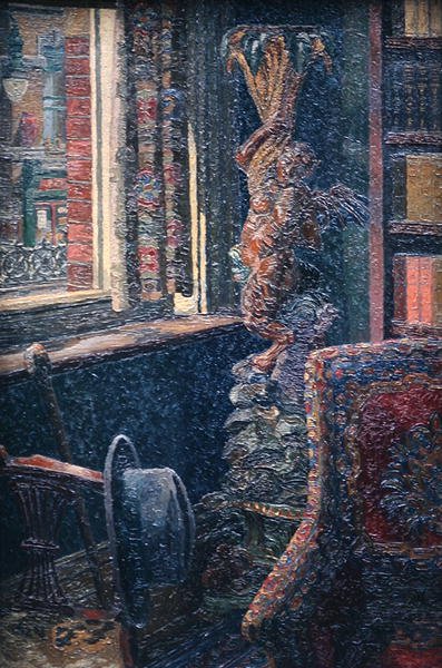 Belső (olaj) alkotó: Charles Ginner