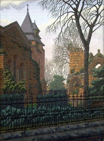 Szent János templom, Chester alkotó: Charles Ginner