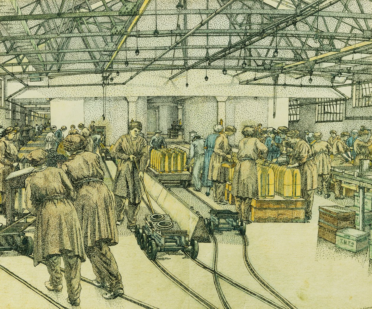 Töltőgyár, Hereford alkotó: Charles Ginner