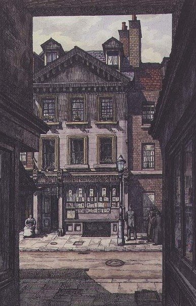 A Költészeti Könyvesbolt alkotó: Charles Ginner