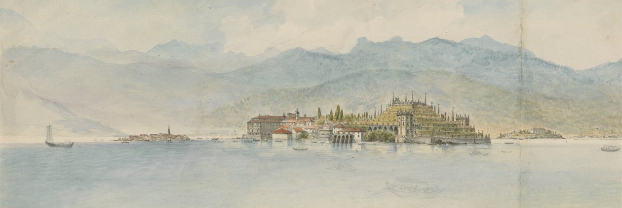 Isola Bella, Maggiore-tó alkotó: Charles Gore