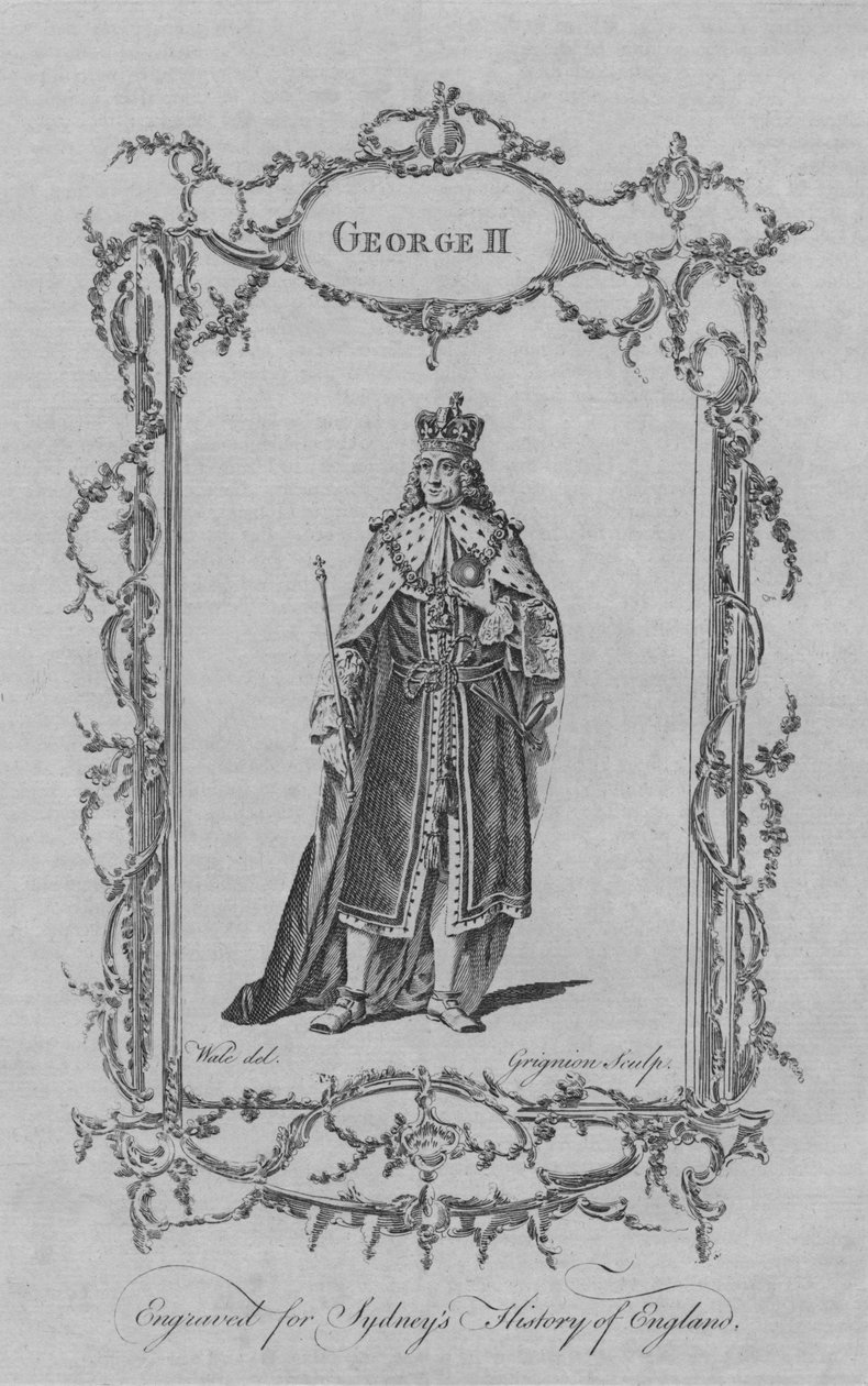 II. György, 1773. alkotó: Charles Grignion