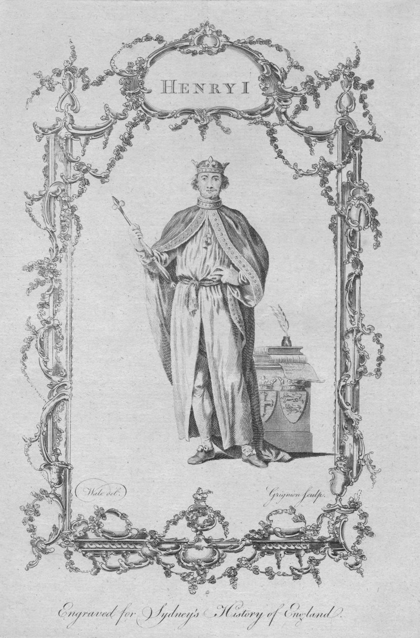 I. Henrik, 1773. alkotó: Charles Grignion