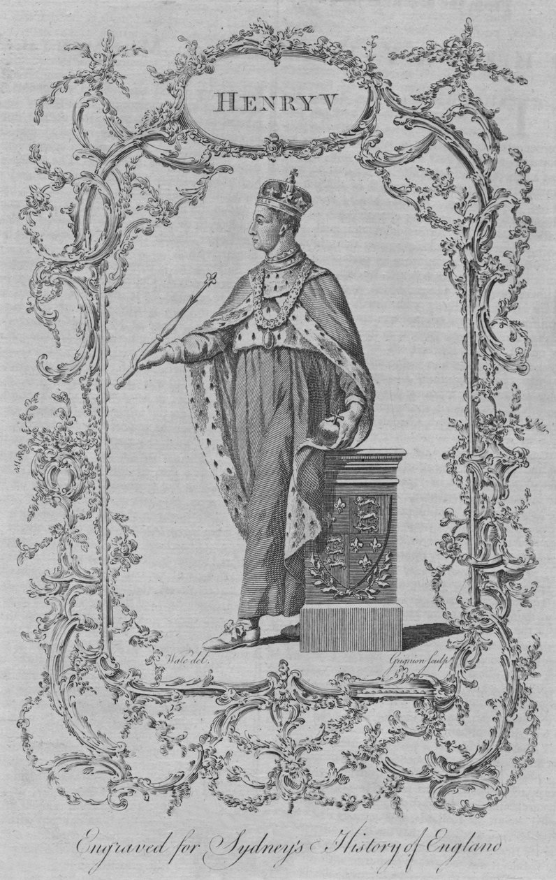 V. Henrik, 1773. alkotó: Charles Grignion