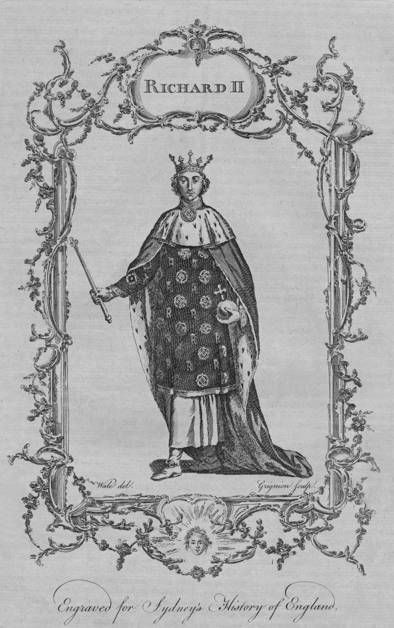 II. Richárd, 1773. alkotó: Charles Grignion