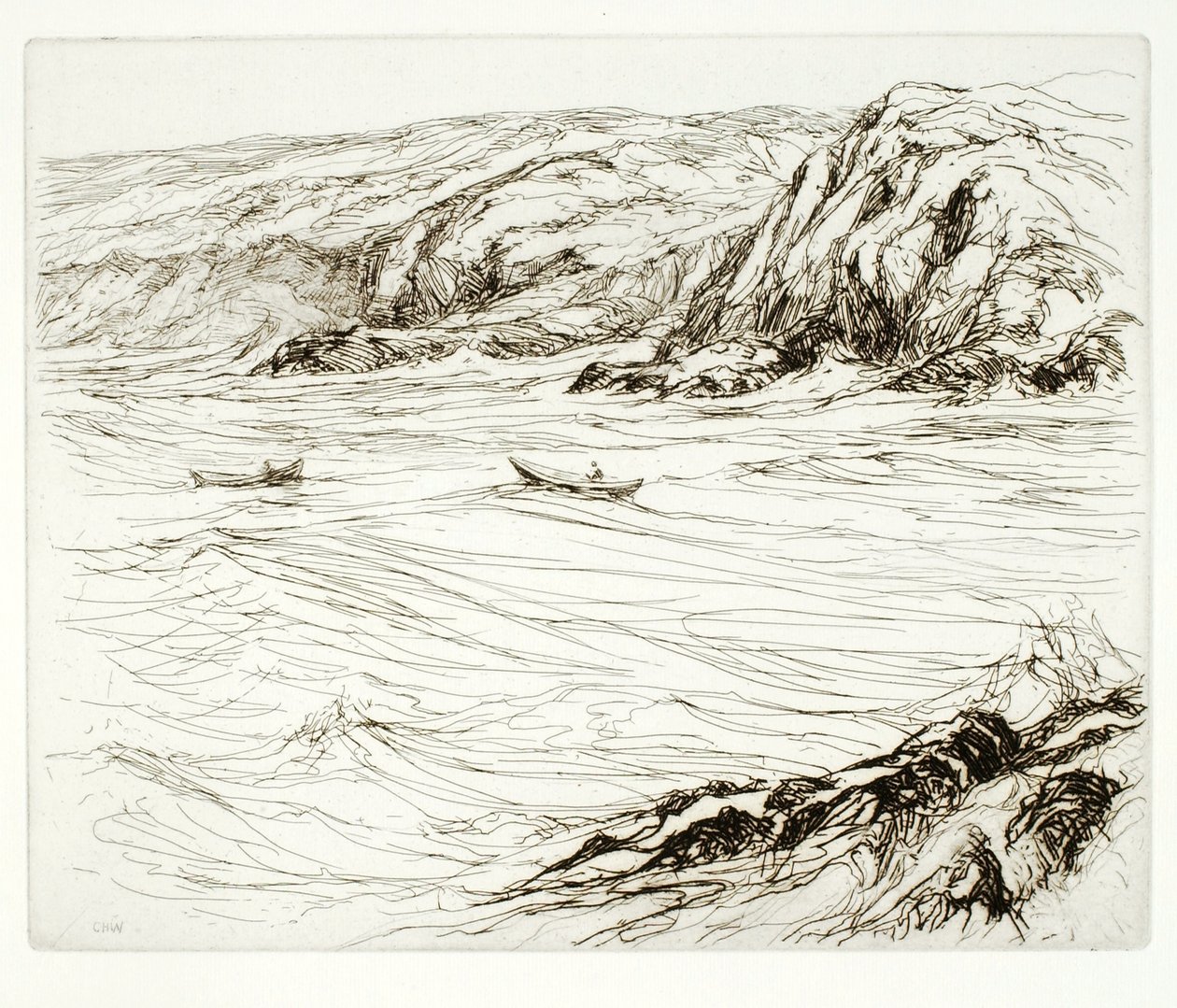 Tide Rip alkotó: Charles H. Woodbury