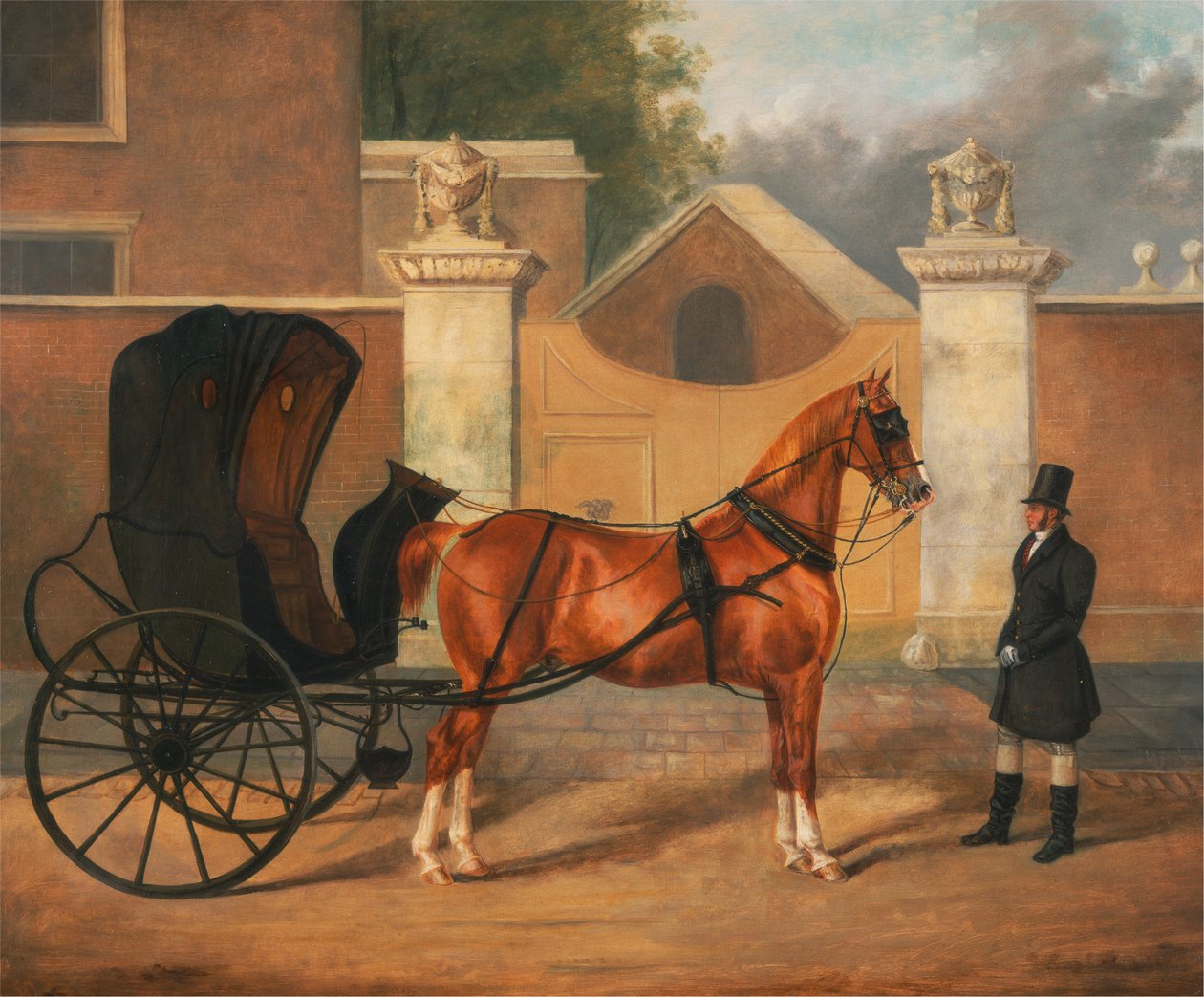 Úri kocsik: egy kabrió alkotó: Charles Hancock