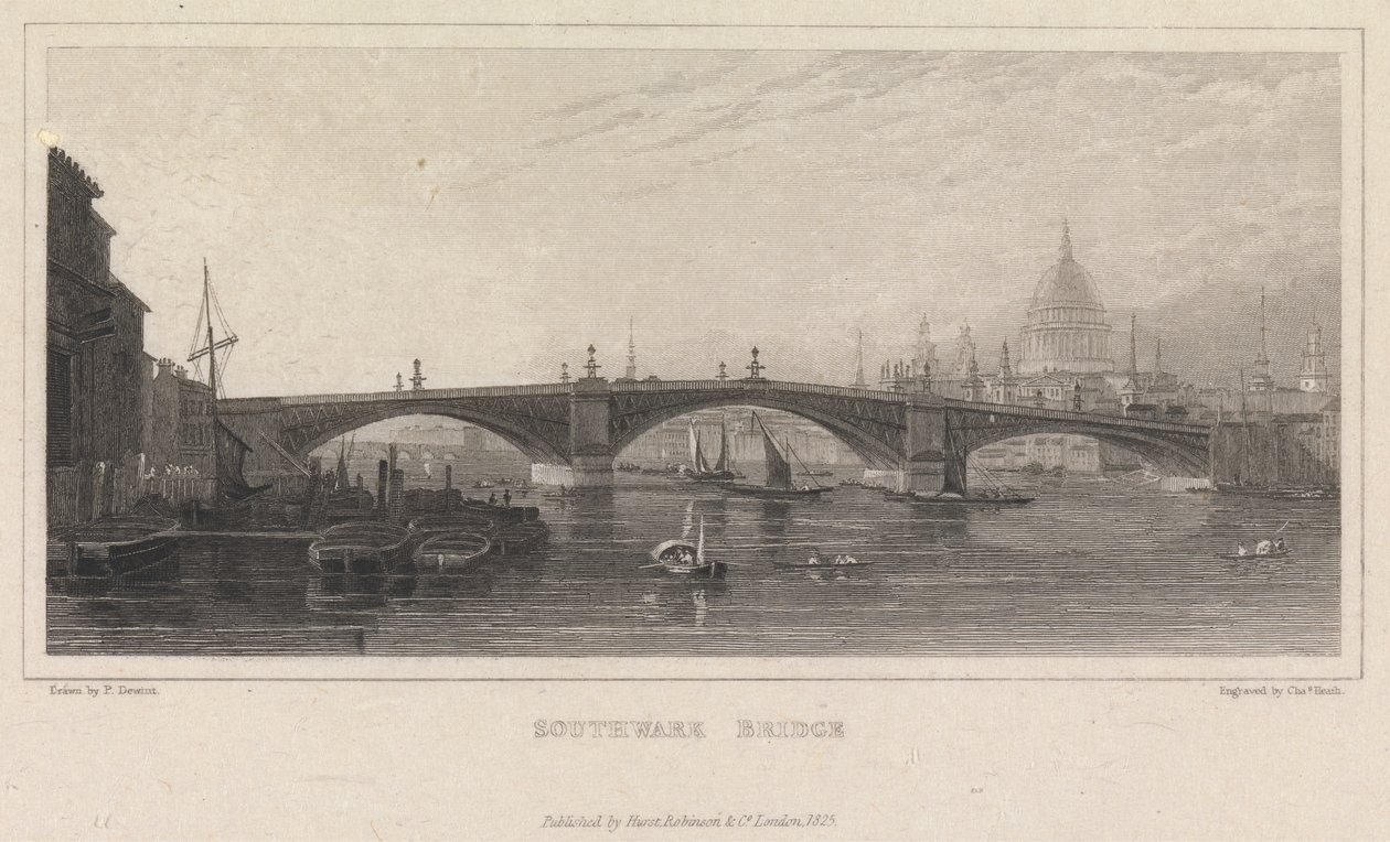 Southwark híd alkotó: Charles Heath