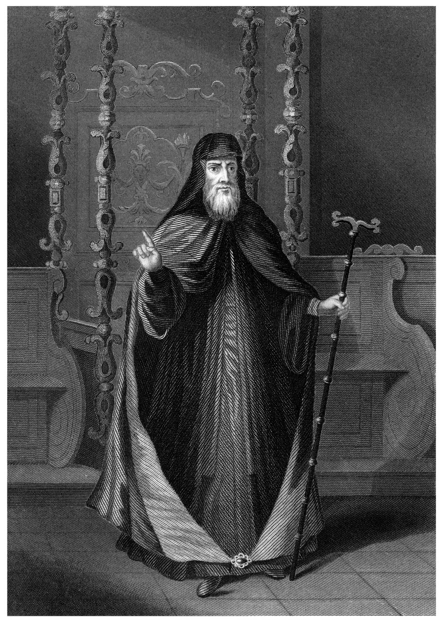 A görög pátriárka. alkotó: Charles Holl