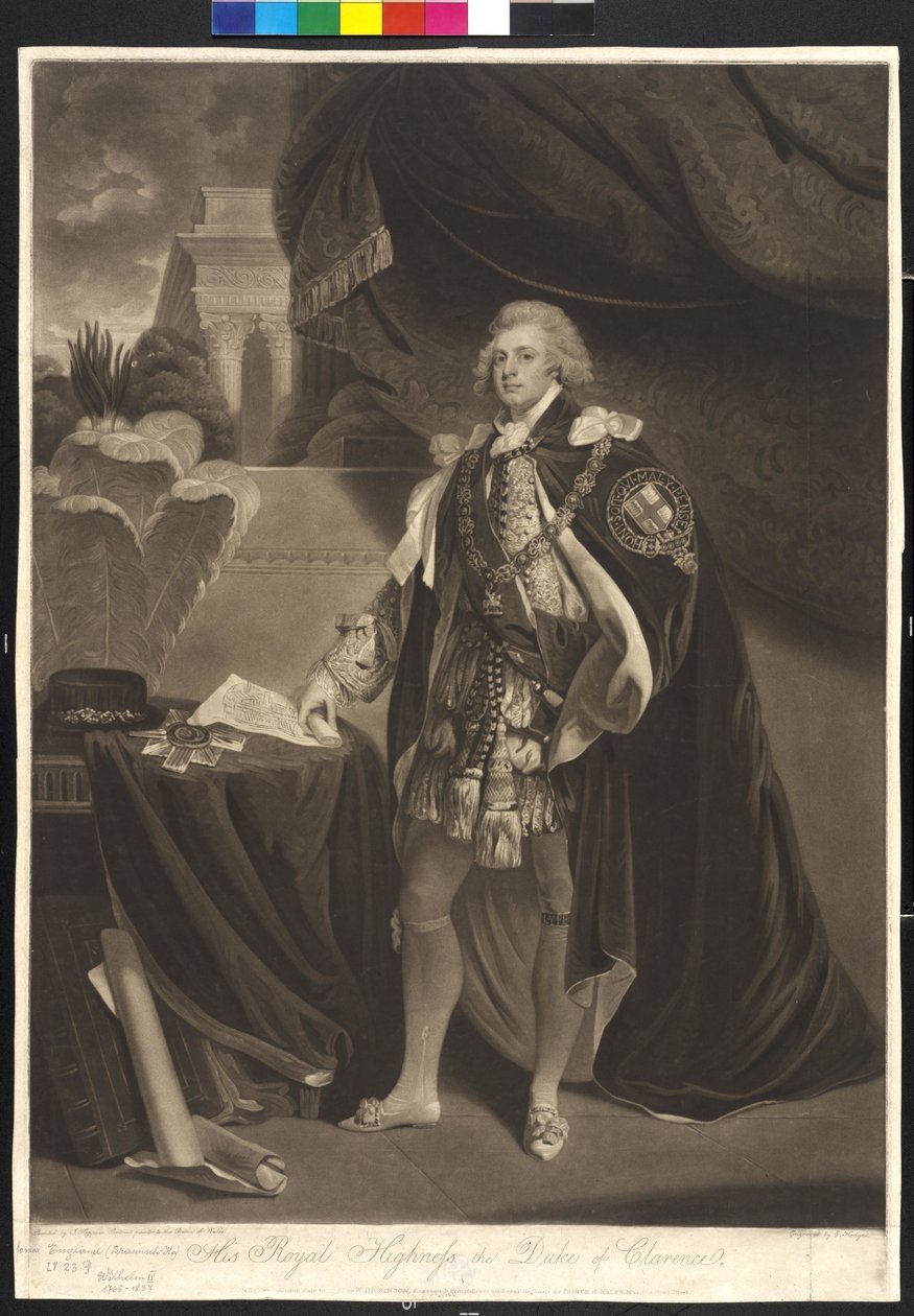 IV. Vilmos angol király alkotó: Charles Howard Hodges