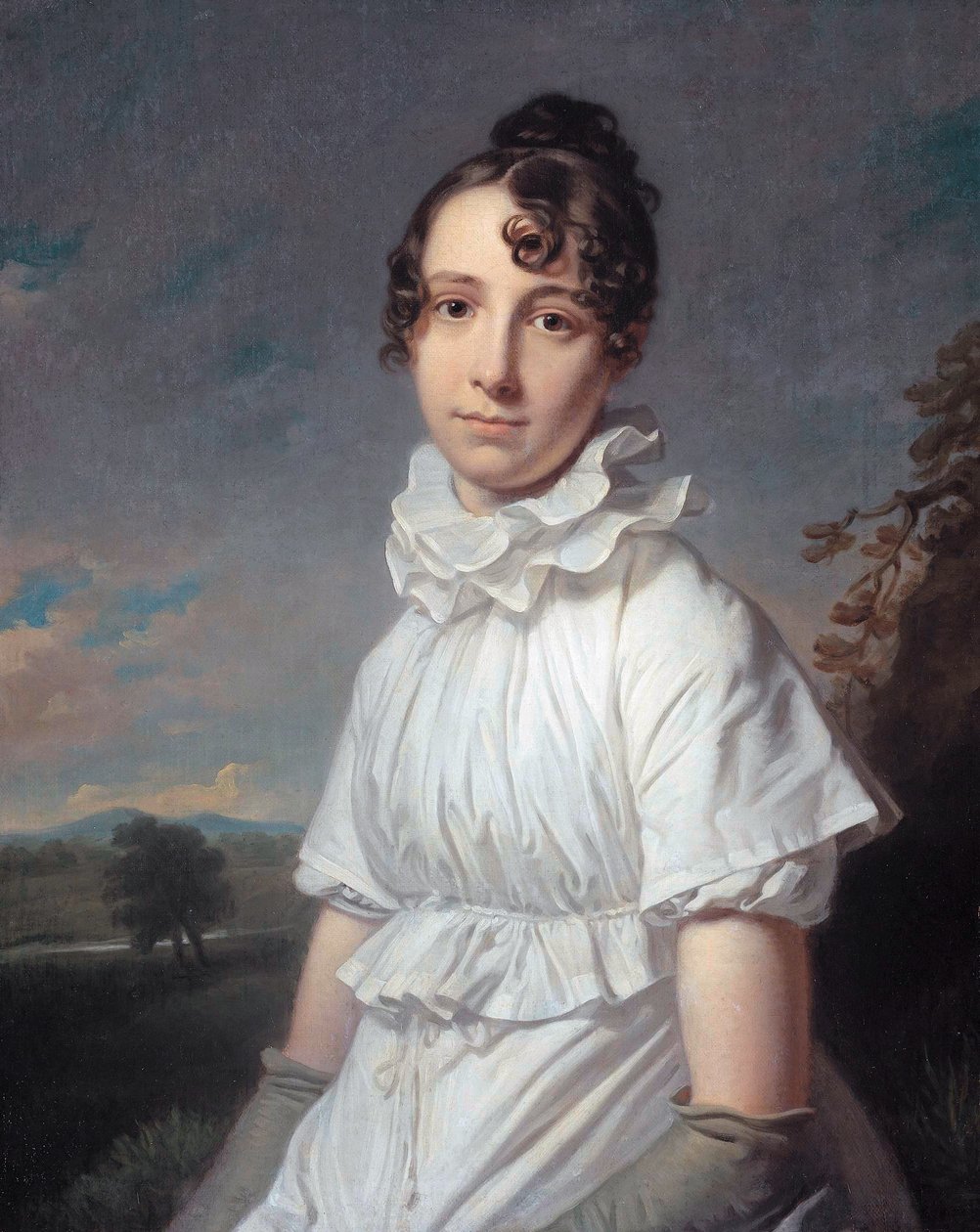Emma Jane Hodges portréja alkotó: Charles Howard Hodges