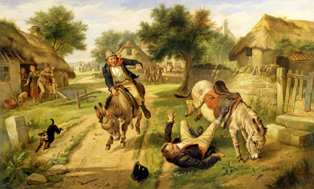 Donnybrook vásár, 1896 alkotó: Charles Hunt
