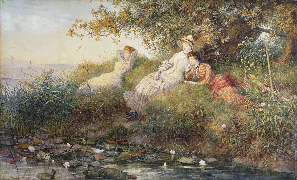 A lótuszevők, 1883 alkotó: Charles J. Staniland