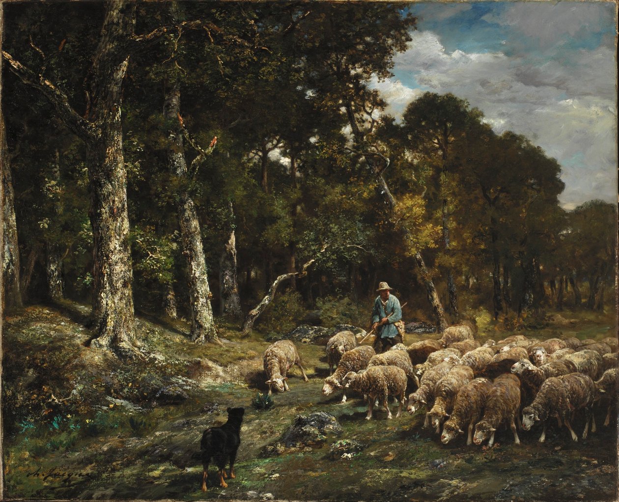 A nyáj alkotó: Charles Jacque