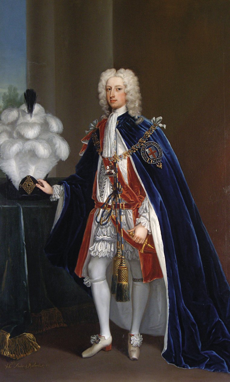 John Manners, Rutland 3. hercege, 1725 alkotó: Charles Jervas