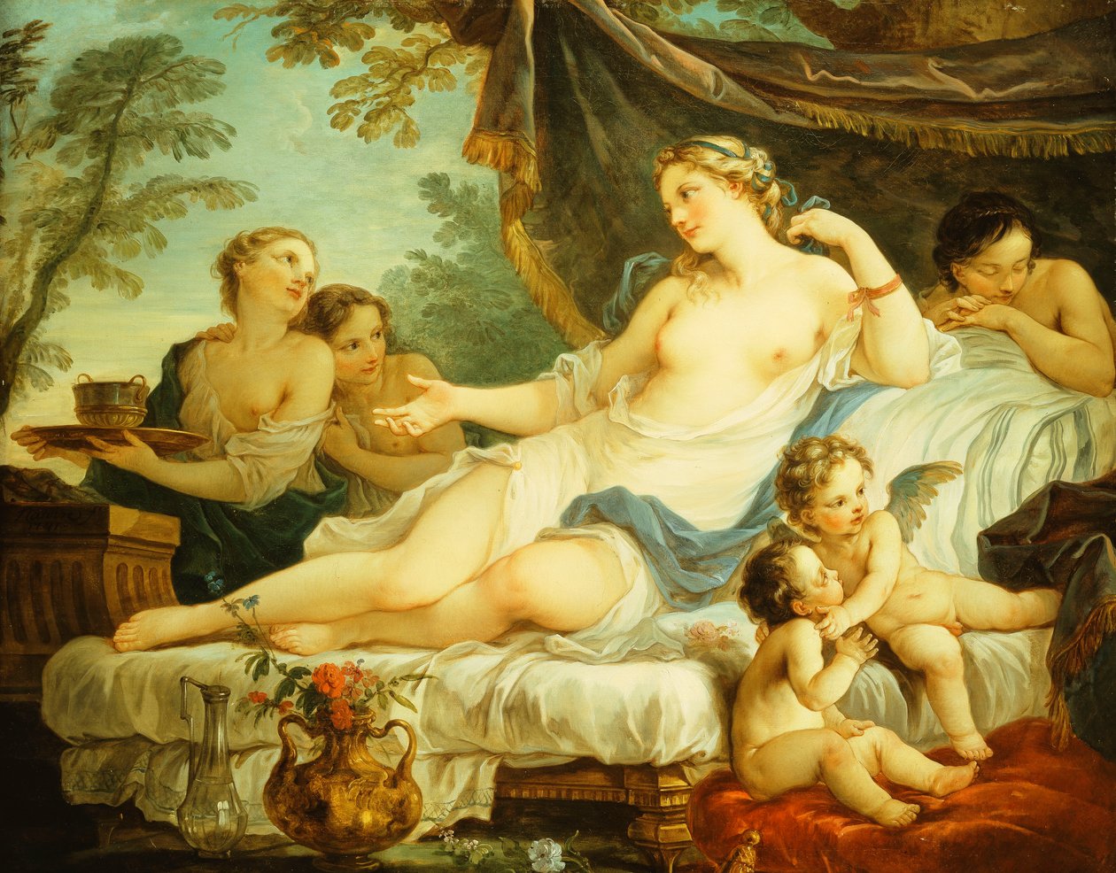 A Vénusz kora, alkotó: Charles Joseph Natoire