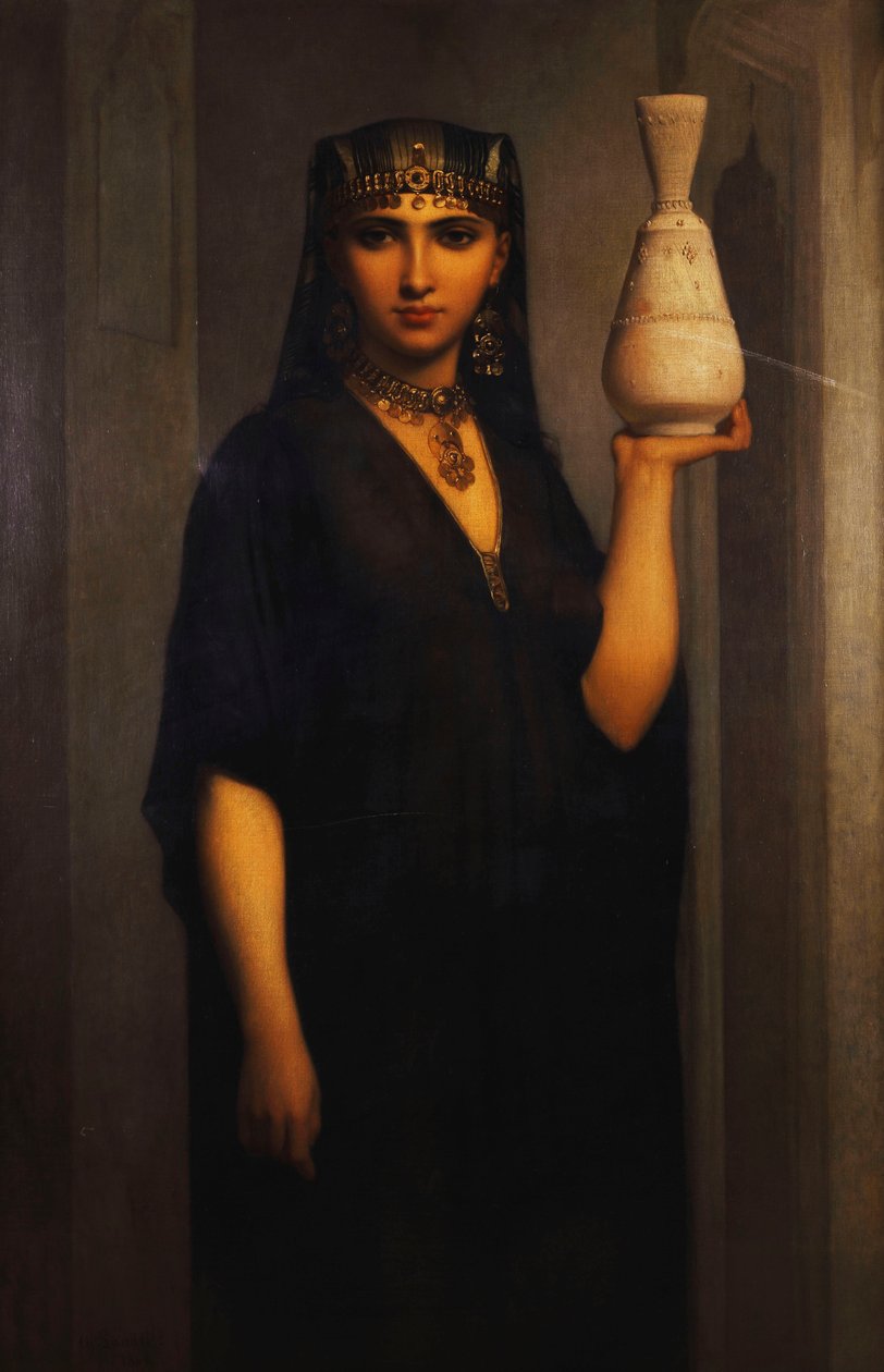 Parasztasszony; Femme Fellah, 1869 alkotó: Charles Landelle