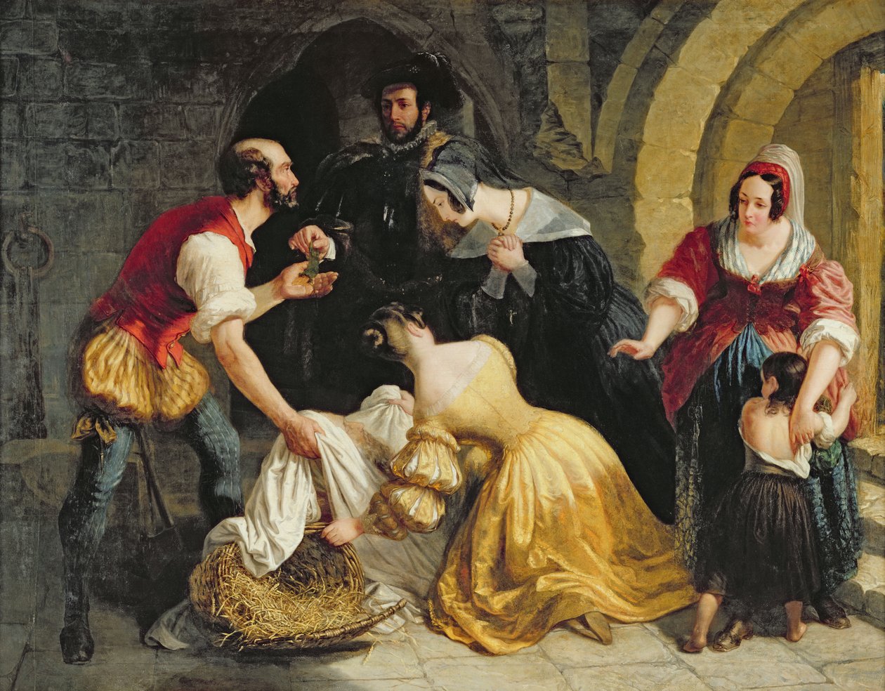 Margaret Roper (1505-44), 1832 körül (olaj, vászon) alkotó: Charles Landseer