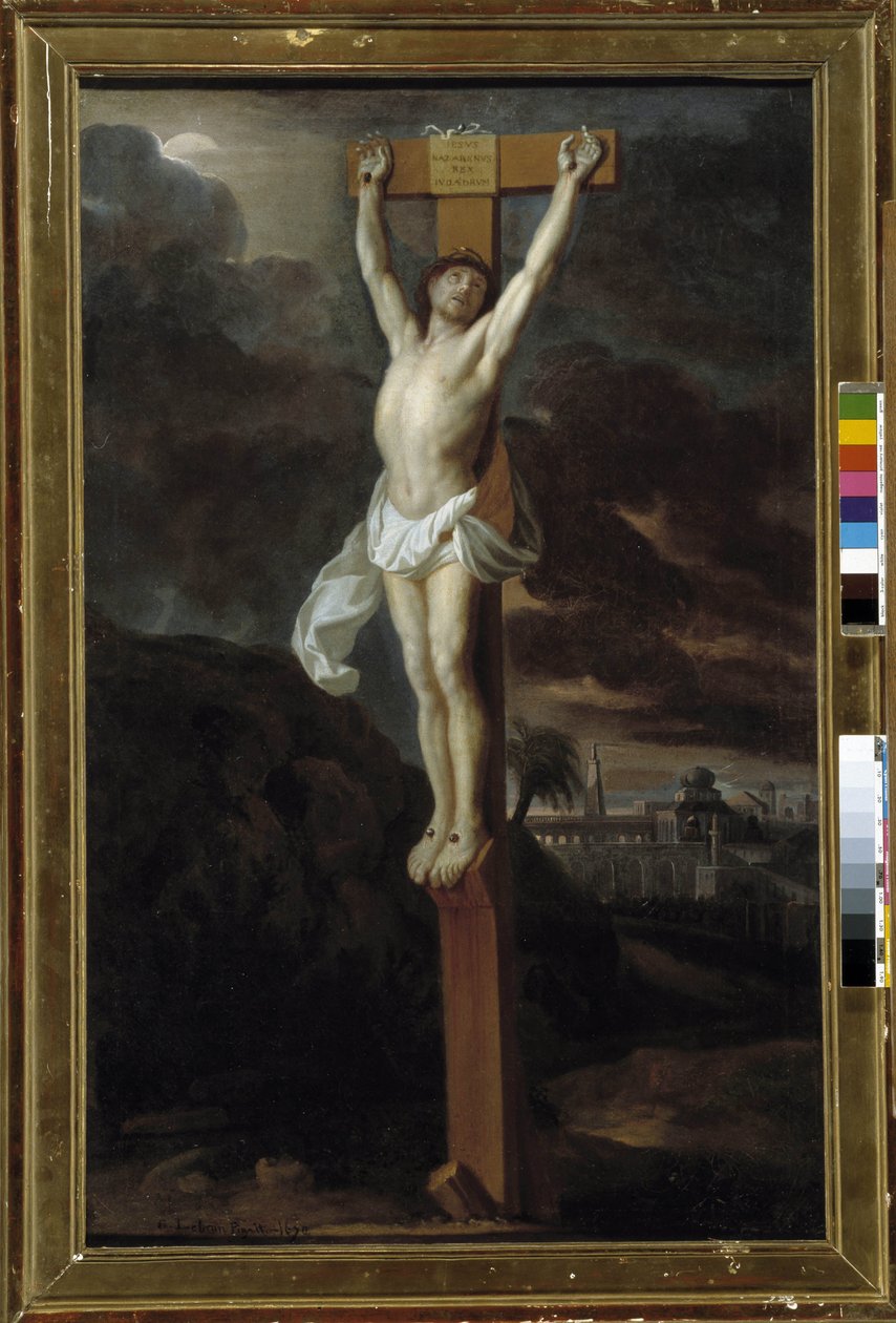 Krisztus a kereszten alkotó: Charles Le Brun