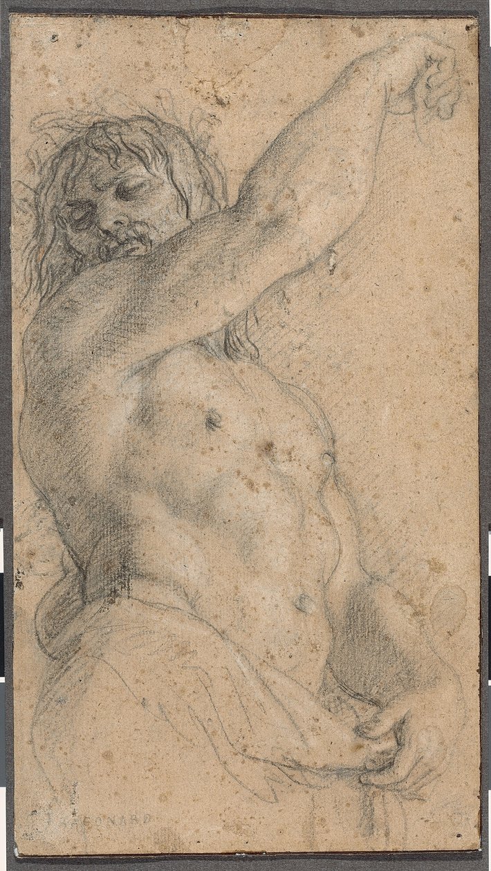 Tanulmány a Herm alkotó: Charles Le Brun