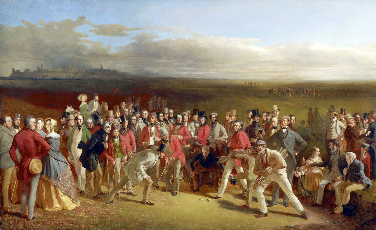 A golfozók alkotó: Charles Lees